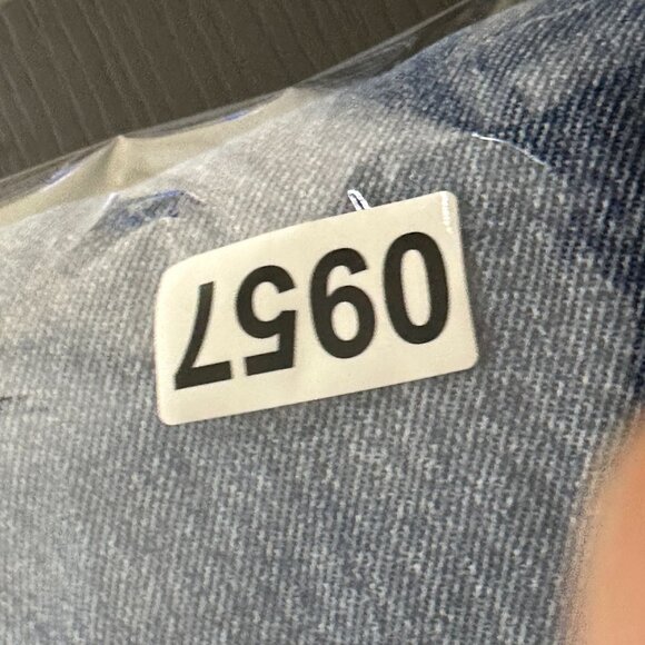 Levi 517 Denim Jean Pant Men 36x30 Western Blue Distressed Ripped Straight Boot - Picture 14 of 14